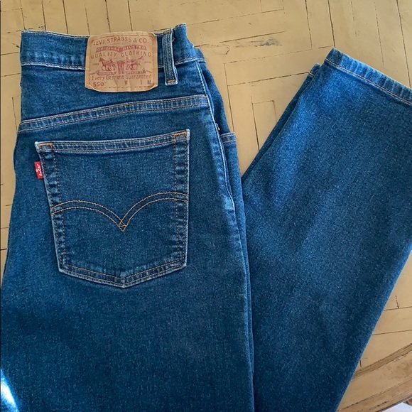Vintage Denim - SALE VTG Levi’s 550 Jeans High Waist Stretch 12